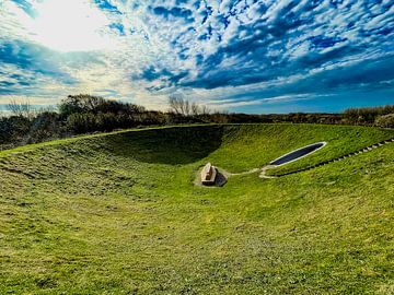 Moon landing green meadow by Truckpowerr