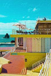 Außenschwimmbad Funchal, Madeira. von Hennnie Keeris