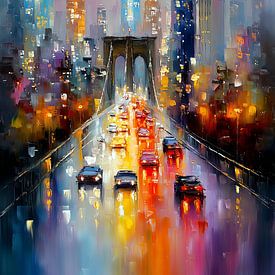 Nachtfahrt nach Manhattan von ARTemberaubend