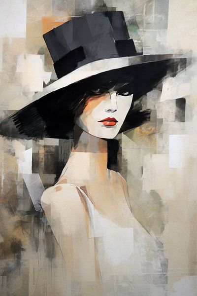 Women's portrait by Eye catching paintings