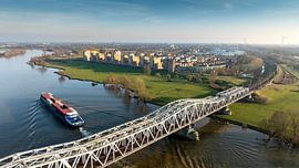 drone foto Maaspoort 's-Hertogenbosch van Marcel Willems