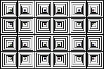 Genesteld | Offset | 06x04x2 | N=06 | V35 | RGBY van Gerhard Haberern
