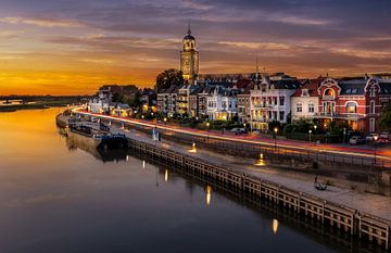 Zonsondergang in Deventer van Patrick Rodink