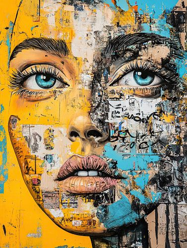 Vrouwengezicht | Eyes Through Urbanity