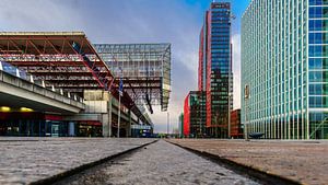 Almere station en WTC von Arjan Schalken