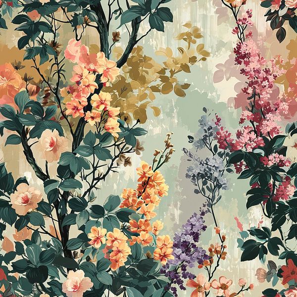 Flowers Canvas Art | Vivid Nature Elements by Wonderful Art