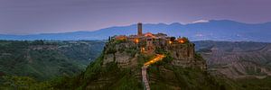 Panorama de Civita di Bagnoregio sur Henk Meijer Photography