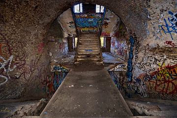 Stairwell Fort Chartreuse by Rob Boon