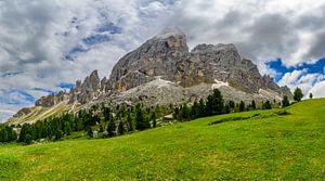 Peitlerkofel oder Sass de Putia in den Dolomiten