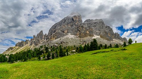 Peitlerkofel ou Sass de Putia dans les Dolomites sur Sjoerd van der Wal Photographie