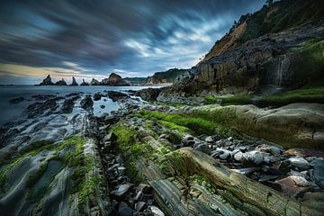 Felsenlandschaft / Küstenlandschaft in Spanien. von Voss Fine Art Fotografie