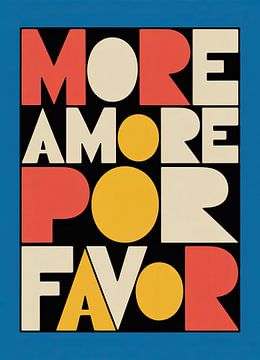 More Amor Por Favor: Geometric graphics by Niklas Maximilian
