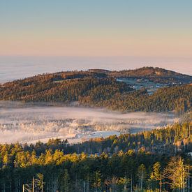 Oberfrauenwald über den Wolken von Berthold Ambros
