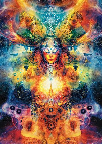 Cosmic Creation van Tessa Smits Art