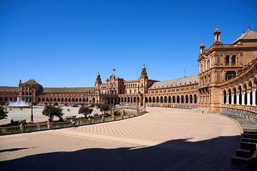 Plaza de España in Sevilla von Peter Brands