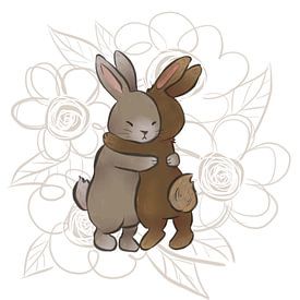 bunny love sur Wies de Ruiter
