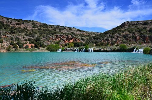 Lagunas de Ruidera, provincie Albacete, Spanje.