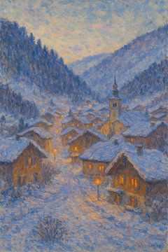 Morzines Winterglühen