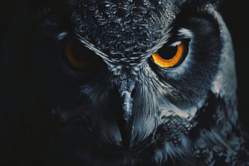 Die hypnotischen Augen der Eule