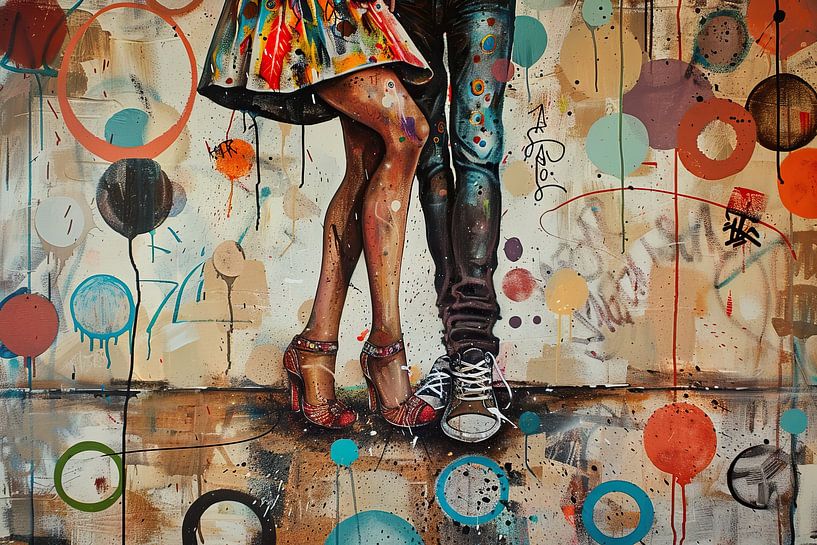 Legs and feet by Eye catching paintings