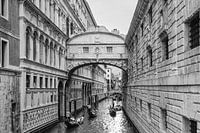 Brug der zuchten,  Ponte dei Sospiri, in Venetië