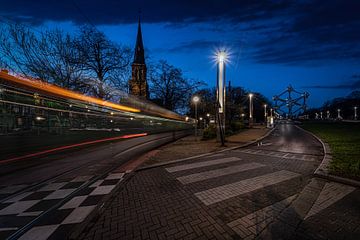 Missed the tram! by Werner Lerooy