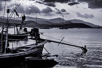 Bateau de pêche sur Koh Samui