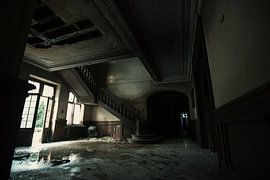 Dark Elegance in an Abandoned Castle by Melvin Meijer