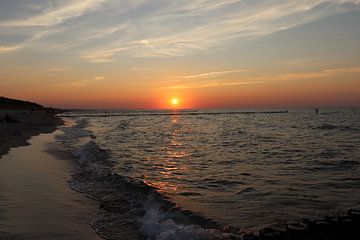 Zomeravond aan zee van Frank Kosemund