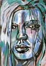 Zwart pastel van ART Eva Maria thumbnail
