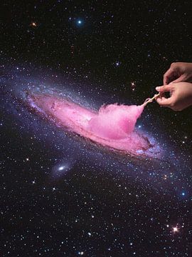 Kosmisch Suikerspin van Vertigo Artography