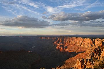 Uitzicht over de Grand Canyon van Anouk Davidse