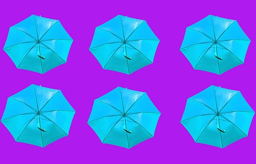 Parapluie Blauwer «'s » sur fond violet