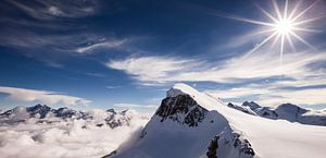 Panorama Alpen van Frank Peters