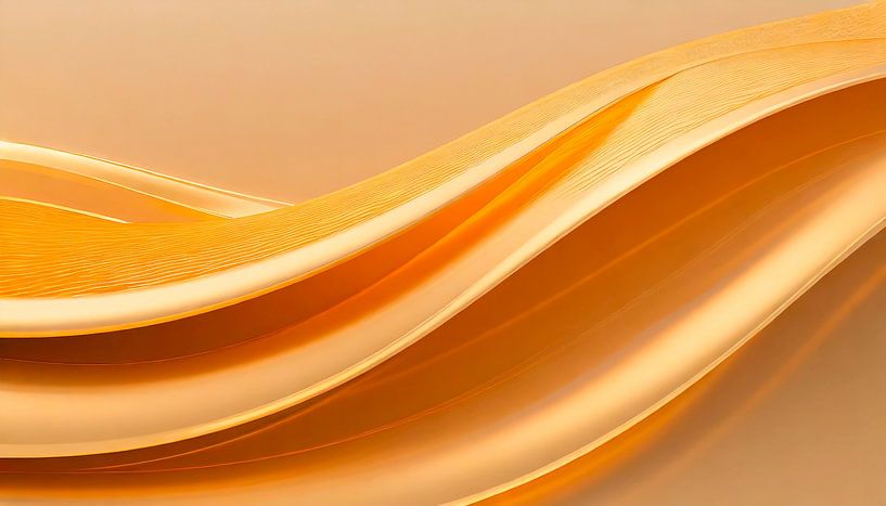 Geel Goud Kleuren Stof van Mustafa Kurnaz