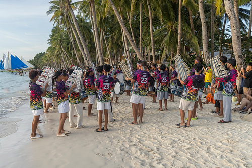 Lokale festival @ Boracay, Filipijnen