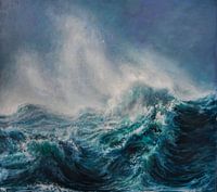 An der Küste Sturmmeer