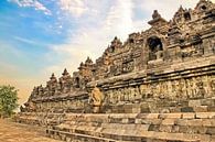 Reliefs Seite Borobudur von Eduard Lamping Miniaturansicht