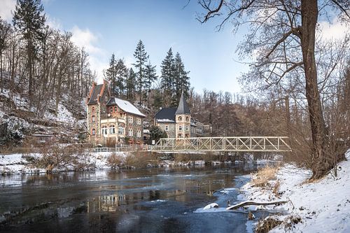 Winter in Treseburg in de Harz van Jürgen Schmittdiel Photography