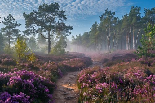 Early hour, quiet clearing