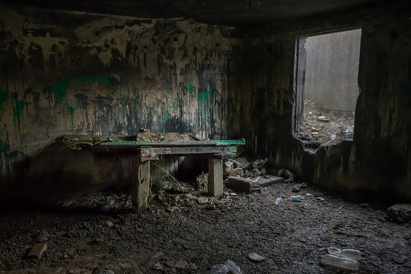 Urbex-Gefühl in einem verlassenen Bunker von Patrick Verhoef