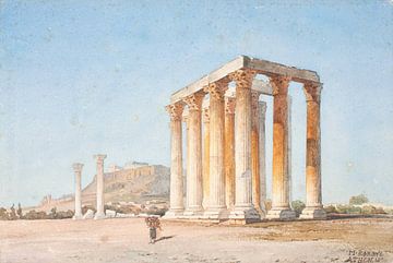 Martinus Rørbye, Temple de Zeus