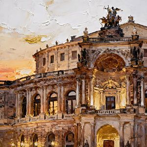 Semperoper, Dresden, Deutschland