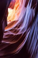 Waves of pink sandstone