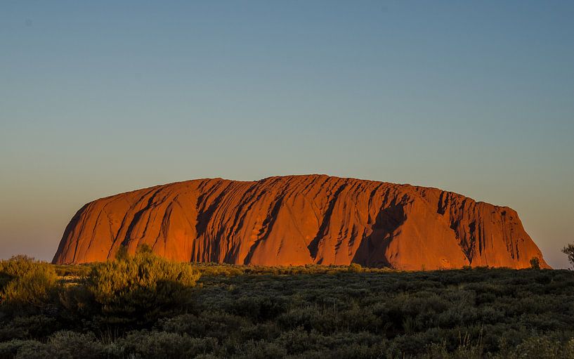 Uluru von Pieter van der Zweep