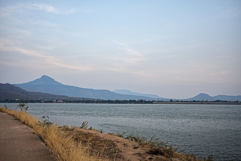 Panoramic view of Pakse from Wat Phousalao by Frank Photos