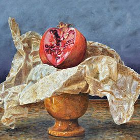 Granatapfel-Stilleben von Trevor Neal