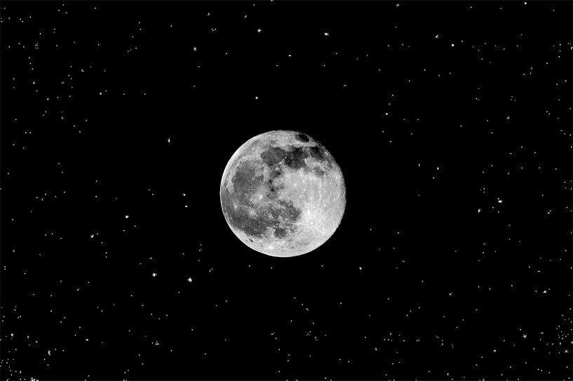 Intemporelle, la mystique de la lune et des étoiles. par foto by rob spruit