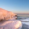 Sonnenaufgang bei -10C an der Ostküste in Stein (D) von Marco de Jong