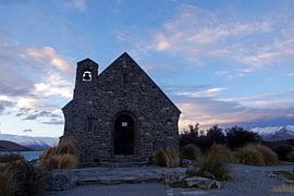 Eglise de Lac Tekapo, Nouvelle Zëlande sur Aagje de Jong
